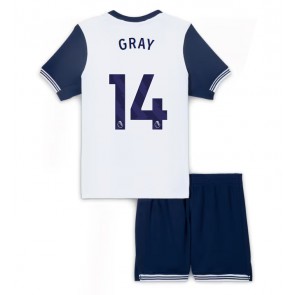 Tottenham Hotspur Archie Gray #14 Domaci Dres za Dječji 2024-25 Kratak Rukavima (+ kratke hlače)